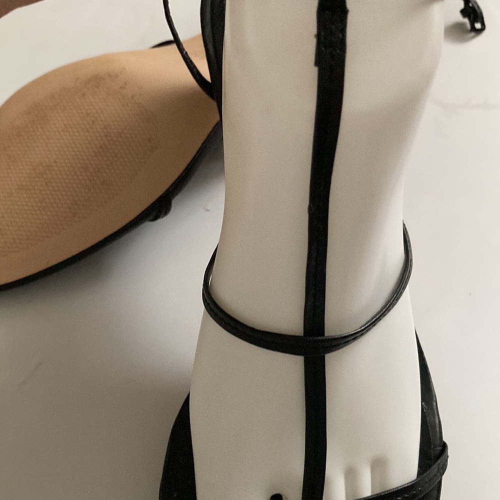 Zara  Heeled Strappy Sandals - Picture 4 of 10